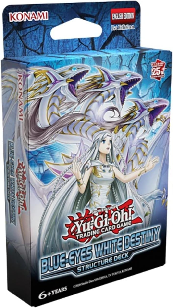 Yu-Gi-Oh Blue-Eyes White Destiny Structure Deck Box