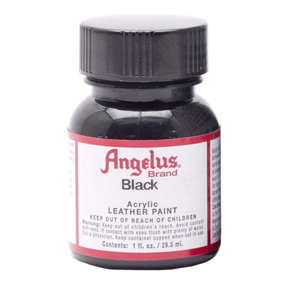 Angelus® Acrylic Leather Paint, 1 oz., Black - Walmart.com - Walmart.com