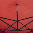 thumbnail image 2 of Carpa Toldo 3x3 Plegable Paredes Jardimex  Impermeable Patio Rojo, 2 of 7