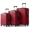 Wine Red, variant on 3 Piece Luggage Sets Hardshell Lightweight Suitcase with TSA Lock Spinner Wheels, Wine Red