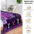 thumbnail image 5 of Cheerleader Throw Blanket Cheerleading Blanket Gift for Girls Daughter Sofa Couch All Season Blanket Birthday Gifts 50×40, 5 of 6