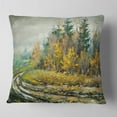 thumbnail image 1 of River on a Decline - Landscape Printed Throw Pillow - 26x26, 1 of 4