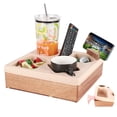 thumbnail image 1 of Bandeja portavasos ducafaery, silicona, madera, impermeable, 1 of 6