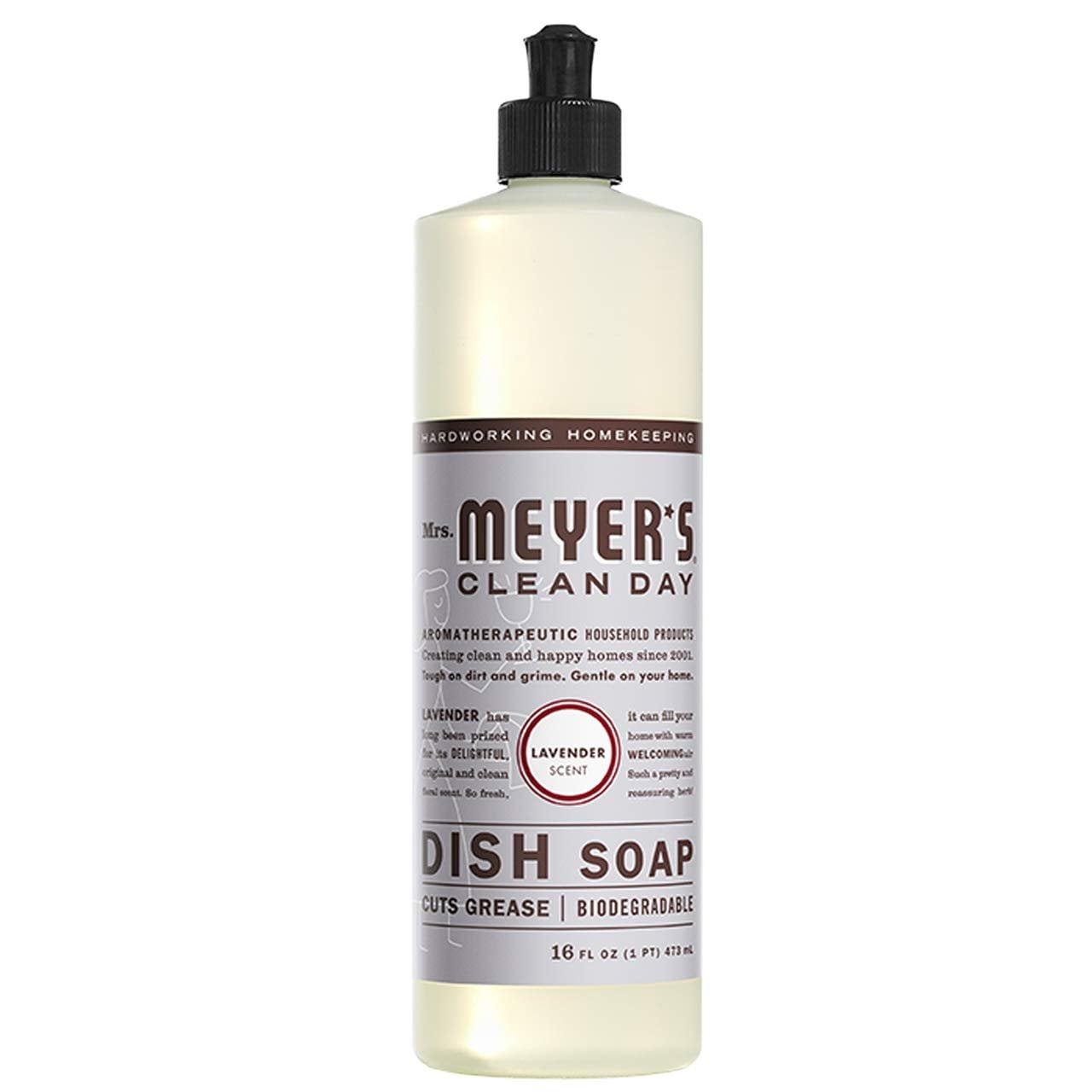 Liquid Hand Soap and Liquid Dish Soap Combo 1 Pack Liquid Hand Soap 12.5 Fl oz & 1 Pack Dish Soap 16 Fl oz, Lavender Scent