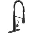 thumbnail image 1 of KOHLER K-22033-BL Simplice Semiprofessional Kitchen Sink Faucet, Matte Black, 1 of 1