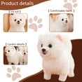 thumbnail image 6 of XUYAN Plush Cute Plush Stuffed Animal Lifelike Dog Plush Cotton Filled Plush Dog Toy Gift for Girls for Kids Girls Dog Theme Party Favor Birthday Baby Room Home Decor 10 x 9 Inches, 6 of 7