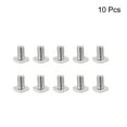 thumbnail image 3 of Uxcell Square Head Bolt, 10 Pack M6x10mm 304 Stainless Steel Grade C Square Screws, 3 of 5