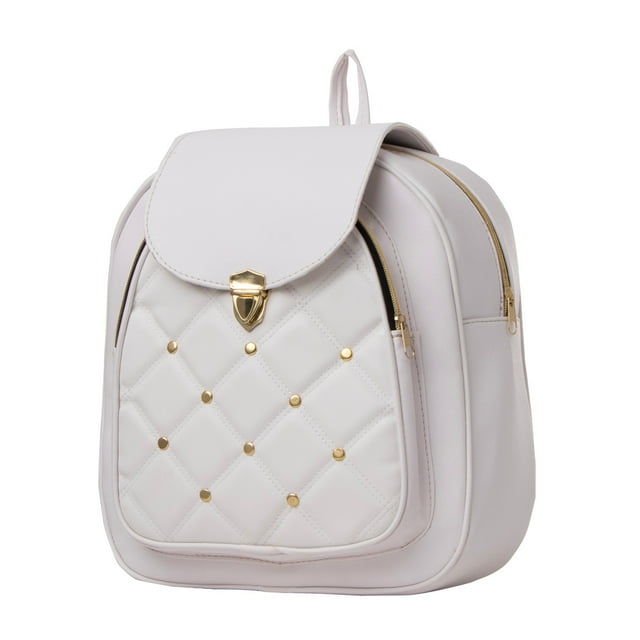 Mochila Para Mujer Fana Nela Color Blanco Original