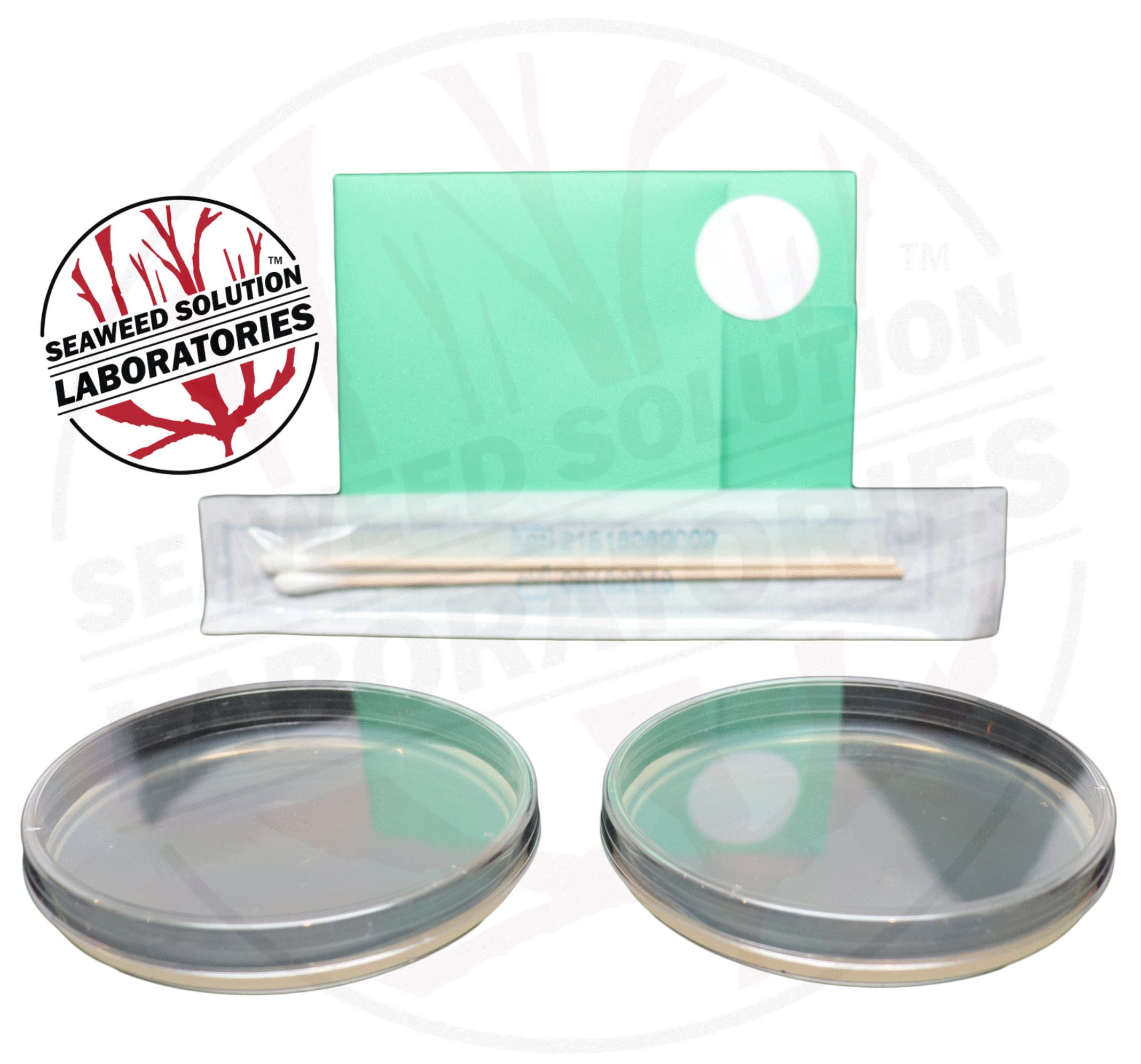 Prepoured Nutrient Agar Plates and Swabs, Sterilized 2, 100mm x 15mm