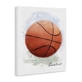 thumbnail image 2 of Stupell Industries Modern Soft Pastel Basketball Canvas Art, 16 x 20, by Matthew Piotrowicz, 2 of 7