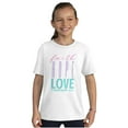 thumbnail image 3 of Christian Religion Faith Hope Love Crewneck T Shirts Boy Girl Teen Brisco Brands S, 3 of 5