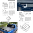 thumbnail image 6 of MTNTOPCN Quad Fold Tonneau Cover Compatible for 2015-2024 Ford F150 Double Cab/Crew Cab (SuperCrew) (incl. Raptor/Lightning) 5' 7" Bed (67.1") with US Invention Patents and Easy Installation, 6 of 8