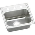 thumbnail image 1 of Elkay LRADQ171650 Gourmet 17" Single Basin Drop In Stainless Steel Kitchen Sink, 1 of 2