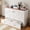 style 3, variant on ZAFLY Full Size Murphy Bed with Mattress, Cabinet Bed with Charging Station, Cabinet Chest Bed with Large Drawers for Bedroom/Apartment