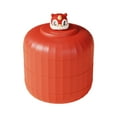thumbnail image 3 of Organizador de almacenamiento de alimentos, decoración china de Año Nuevo, plato de frutas multiusos Rojo Pequeño 3 capas, 3 of 9