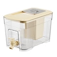 thumbnail image 1 of Hearth & Gear Cold Kettle With Tap Large Capacity Refrigerator Fruit Tea Drink Bucket High Temperature Resistance Light Cool Kettle Fridge Fruit Storage Containers Food Prep Containers Tight Vac 30, 1 of 7
