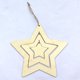thumbnail image 4 of Cateissary 2 piezas DIY 3 capas estrella de cinco puntas Día de la independencia americana placa artesanía con 2 cuerdas de cáñamo placas para Decoración del hogar Cateissary HA012151-00, 4 of 6