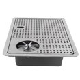 thumbnail image 3 of Cup Washer, Rust-proof 304 Stainless Steel Bar Cup Cleaner Durable Kitchen Accessory  for Coffee Shop for Bar for Home for Milk Tea Shop 8P-10 Without Faucet,8P-11 With Faucet, 3 of 8
