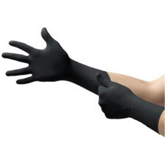 Micro Flex MFX93862090 MidKnight XTRA Nitrile Examination Gloves - Large