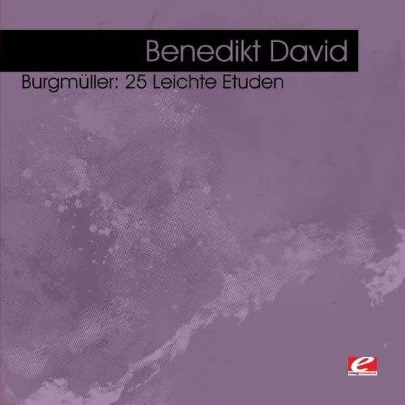 Benedikt David - Burgmuller: 25 Leichte Etuden - Classical - CD