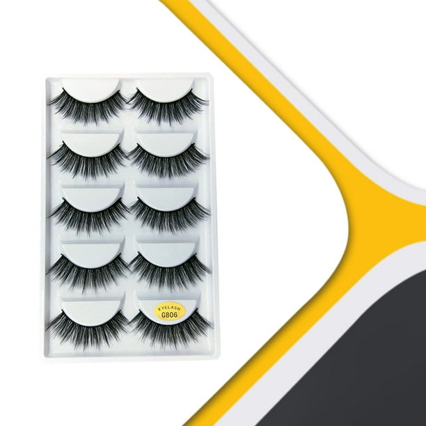 Thick best sale false eyelashes