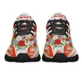 thumbnail image 5 of Happy Canada Day Patriotic Flower Shoes Sneakers Black Size 10.5, 5 of 7