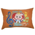 thumbnail image 2 of CoComelon 3 Pc Toddler Bed Set with Bonus Tote - You Make My Heart Sing Theme, 2 of 9