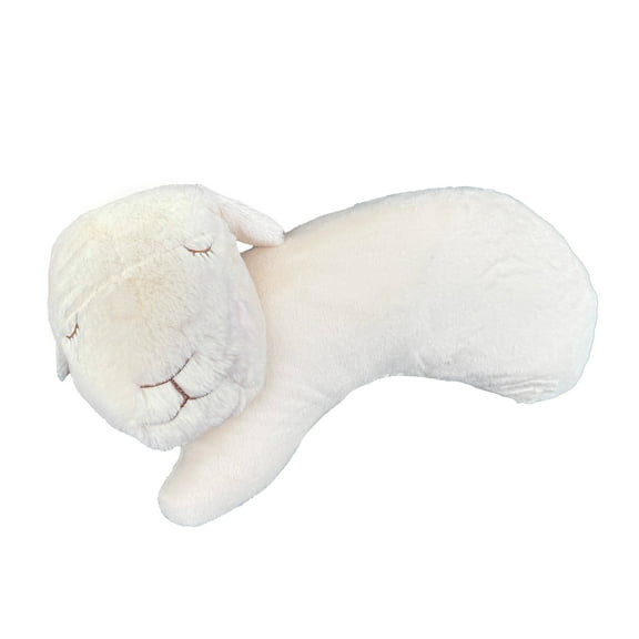 STUDIOCHIC Home 17" Sleeping Lamb Pillow in Natural