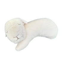 STUDIOCHIC Home 17" Sleeping Lamb Pillow in Natural