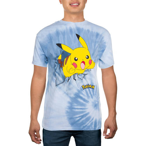 Pika Crash Tie Dye Graphic Tee 