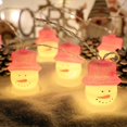 thumbnail image 3 of 2023 NUEVA Cadena de luces LED de 2 m y 3 m con forma de Papá Noel, caja de batería, luces decorativas para árbol de Navidad, venta al por mayor, 3 of 5