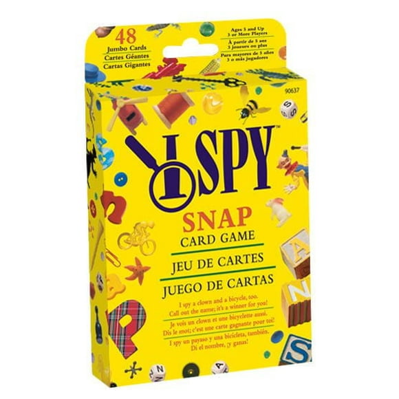 Scholastic I Spy Snap Card Game - Multilingual