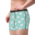 thumbnail image 2 of Hirioo Cartoon Teeth1 for Men's Boxer Briefs Men Cotton Underwear Boxer Briefs Panties-Medium, 2 of 5