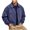 Navy, variant on Jacket for Men Solid Color Turndown Collar Zip Up Jackets With Pockets Long Sleeve Casual Tops
