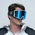 thumbnail image 3 of ODIN Magnetic IMD Anti-Fog Ice Blue Ski Goggles + Bonus Low light Diamant™ Lenses, 3 of 7