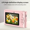 thumbnail image 5 of Children's Digital Camera, 2000W HD Front Rear Shot, 2.4-inch Display, 64GB Expandable, Built-in Games Frames, Portable Mini Camera, for Kids 3-12, Holiday Gift, 5 of 9