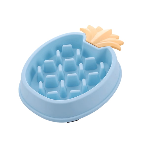 Pet Supplies Slow Feeder Bowl for Dogs and Cats – Interactive Food Puzzle Dish to Promote Digestion and Slo w Eating with for Indoor Use