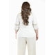 thumbnail image 3 of Blusa con detalles bordados Roman Fashion / Juvenil, 130 (Beige) beige 38, 3 of 5