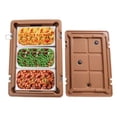 thumbnail image 5 of 3 Pans Hot Box Insulated Food Pan Carrier fits Catering Insulated Food Warmer, 5 of 18