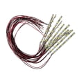 thumbnail image 4 of 10Pcs Pre Wired White Strip 6 Led SMD LED Light Self-adhesive Flexible 12V~18V, 4 of 9