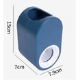 thumbnail image 3 of Toothpaste Dispenser, Wall Mounted Toothbrush Squeezer Compatible With Kids, Blue, 3 of 3