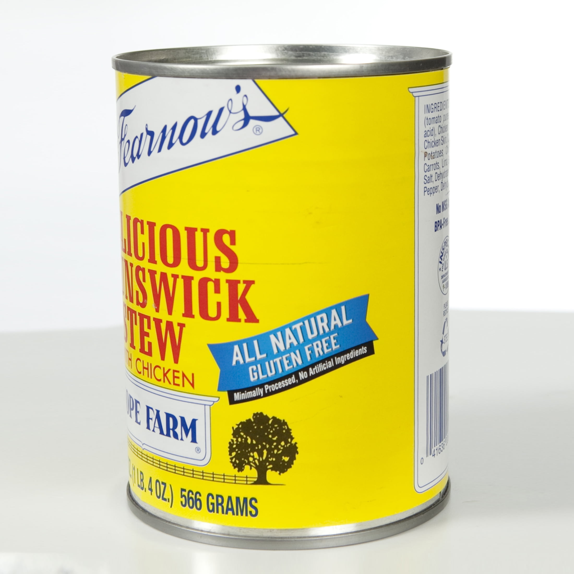 (3 pack) Mrs. Fearnow’s Brunswick Stew with Chicken, Carolina Made by Boone Brands, 20 oz Can – Just Heat and Serve (Shelf-Stable, New)