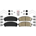 thumbnail image 2 of AmeriBRAKES Ceramic Disc Brake Pads with included lubricant and hardware, AmeriPLATINUM PTC1324 - For Highlander Sienna RX350 NX200t NX300 Camry RX4 Fits select: 2008-2019 TOYOTA HIGHLANDER, 2 of 4