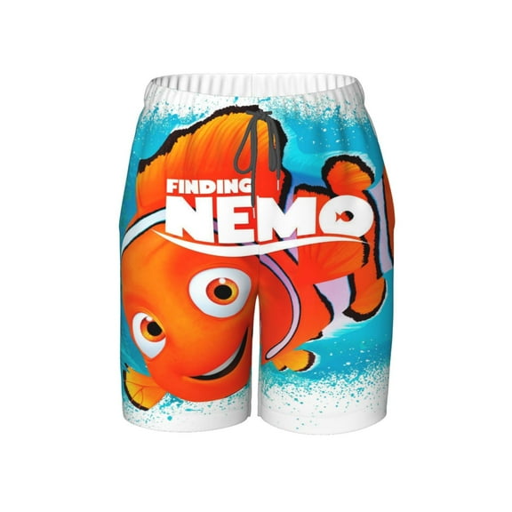 Finding Nemo Swim Trunks For Boys Beach Short With Drawstring Swimsuit Pants