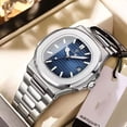 thumbnail image 3 of Reloj Poedagar Classic Luminous Con Calendario De Acero Inox, 3 of 8