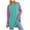 Green, variant on Annhoo Womens Long Sleeve Tops Fall Casual Crewneck Long Sleeve Dressy Shirts Plus Size Color Block Tunics with Thumbhole