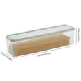 thumbnail image 3 of MesaSe Pasta Container Noodle Storage Box Plastic Noodle Box Sealed Refrigerator Vermicelli Grain Storage Box with Lid Gift on Clearance, 3 of 6