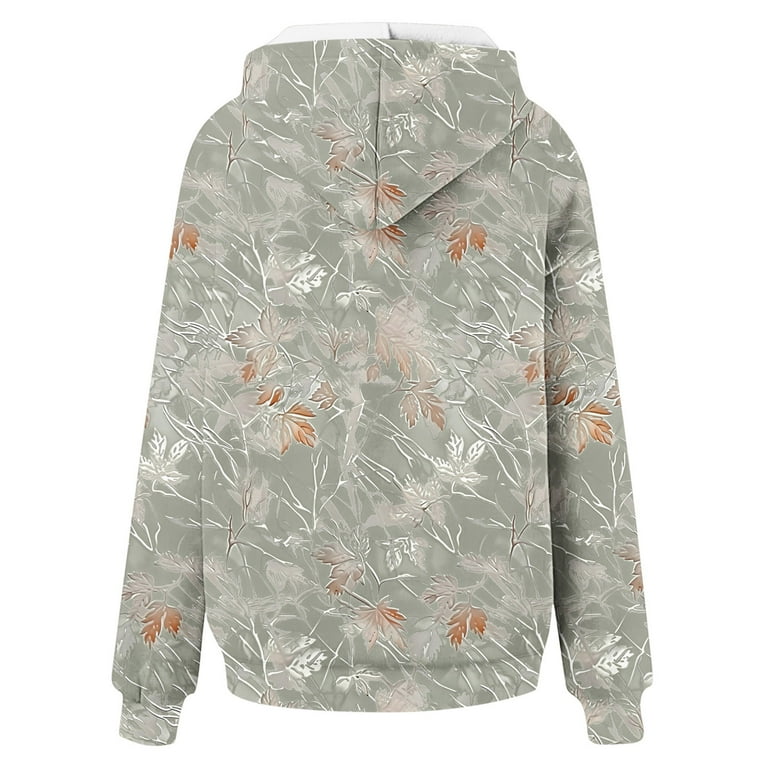 maple leaf print camo sweatshirts walmart