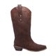 thumbnail image 2 of Pull On Western de 13 "para mujer con detalles de incrustaciones y tachuelas, marrón, talla 9 AdTec 8608-M090, 2 of 2