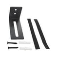 thumbnail image 2 of yuksok Barn Door Guide Door Roller Adjustable Window Roller Hardware Black Bottom Guide, 2 of 3